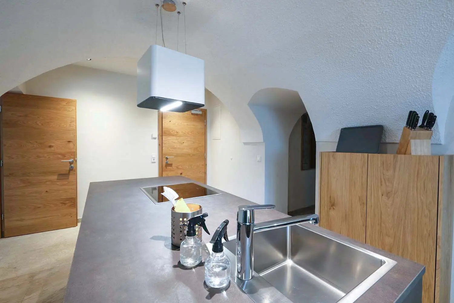 Küche von Wohnung Tradition: Wohnung mit Sauna, großer Terrasse und 2 Schlafzimmern