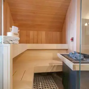 Wohnung Tradition: Wohnung mit Sauna, großer Terrasse und 2 Schlafzimmern